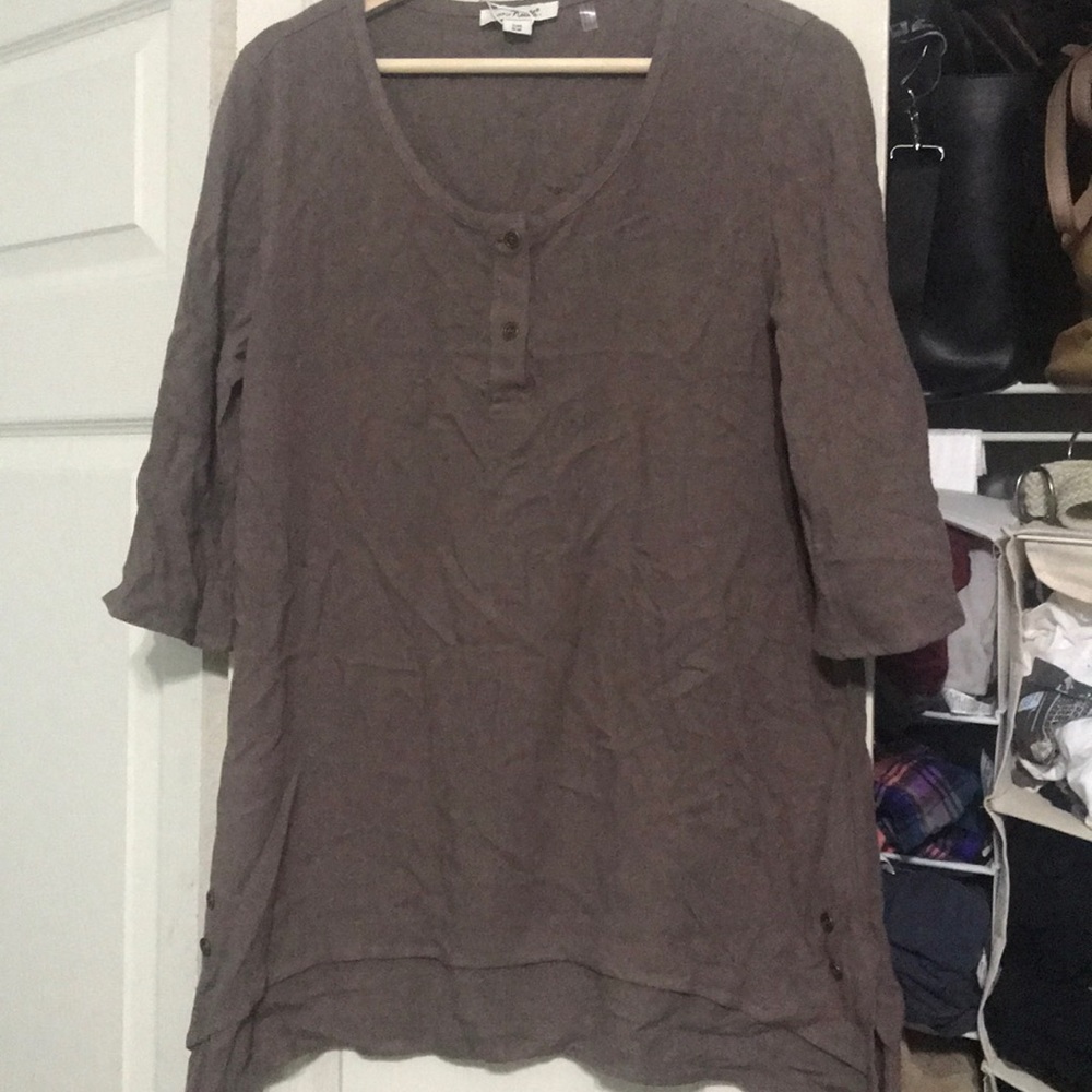 Maternity tunic top